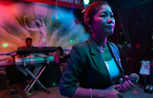 The many faces of a Cambodian entertainment worker